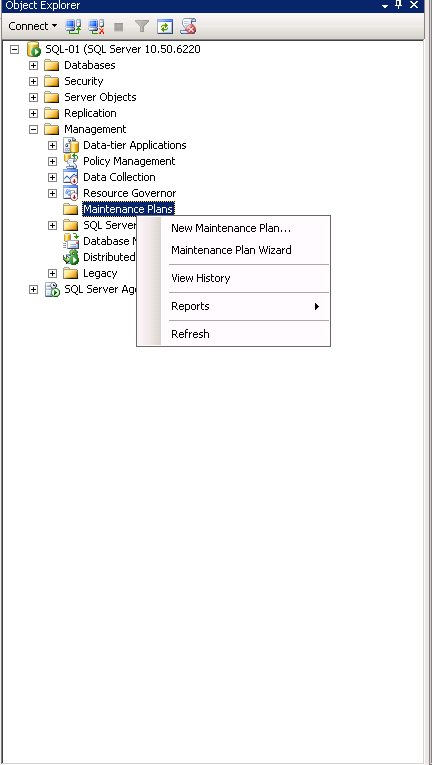 maintenance plans