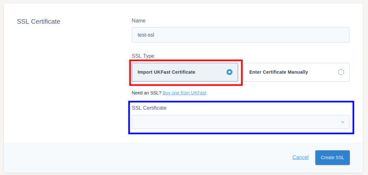 UKFast SSL