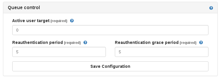 Webcel Queue Admin Control