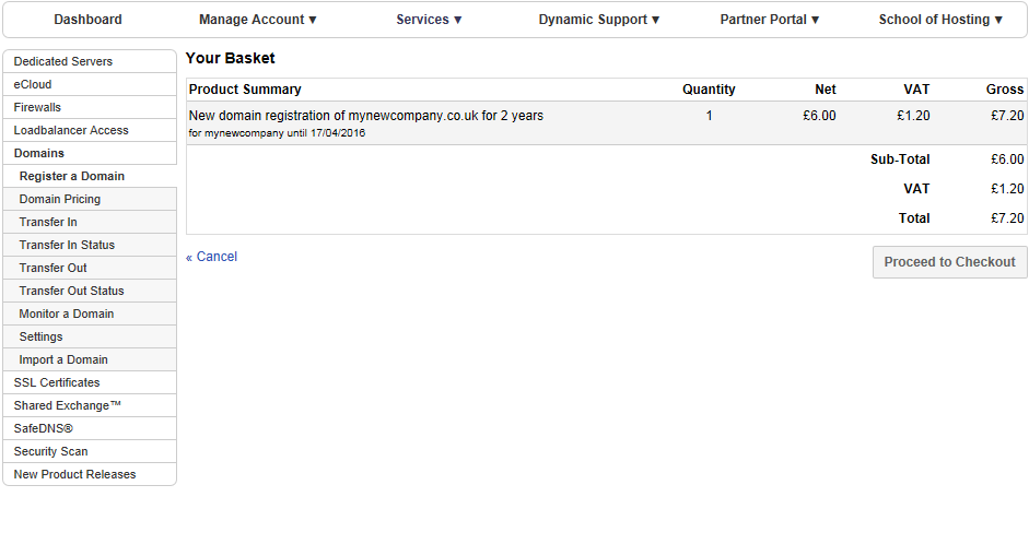 register a domain name