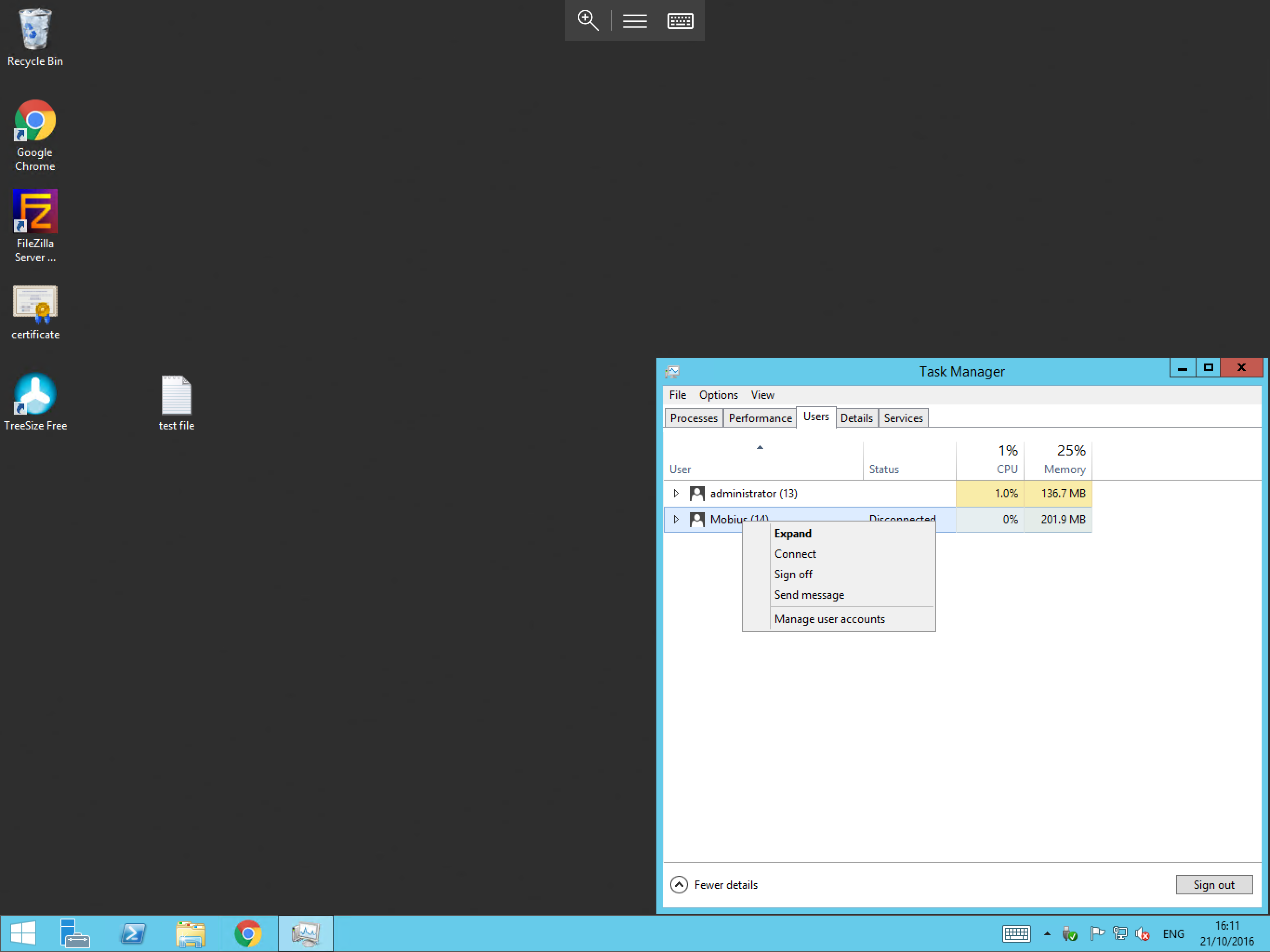 Manage