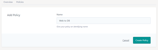 network policies create
